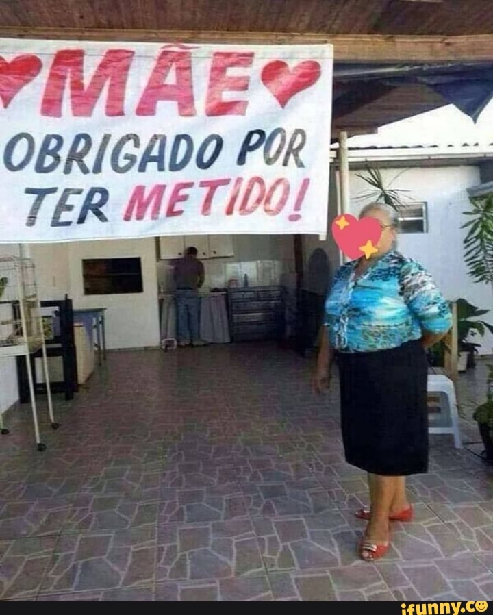 OBRIGADO POR TER METIDO! I