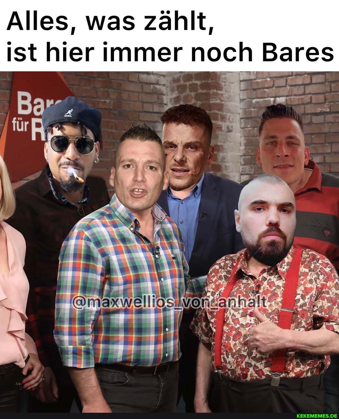Alles, was zählt, ist hier immer noch Bares