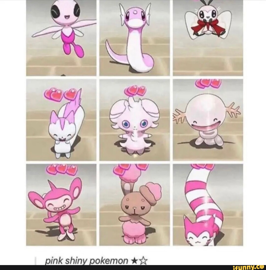 AD pink shiny pokemon