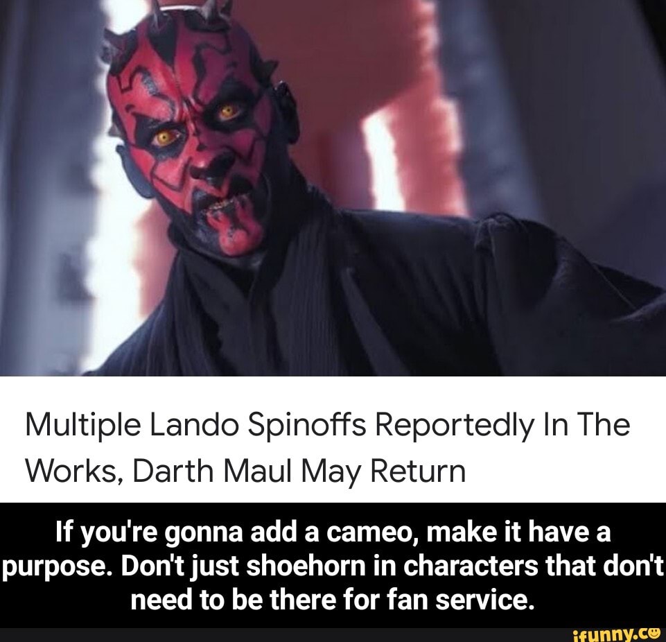 Multiple Lando Spinoffs Reportedly In The Works, Darth Maul May Return ...