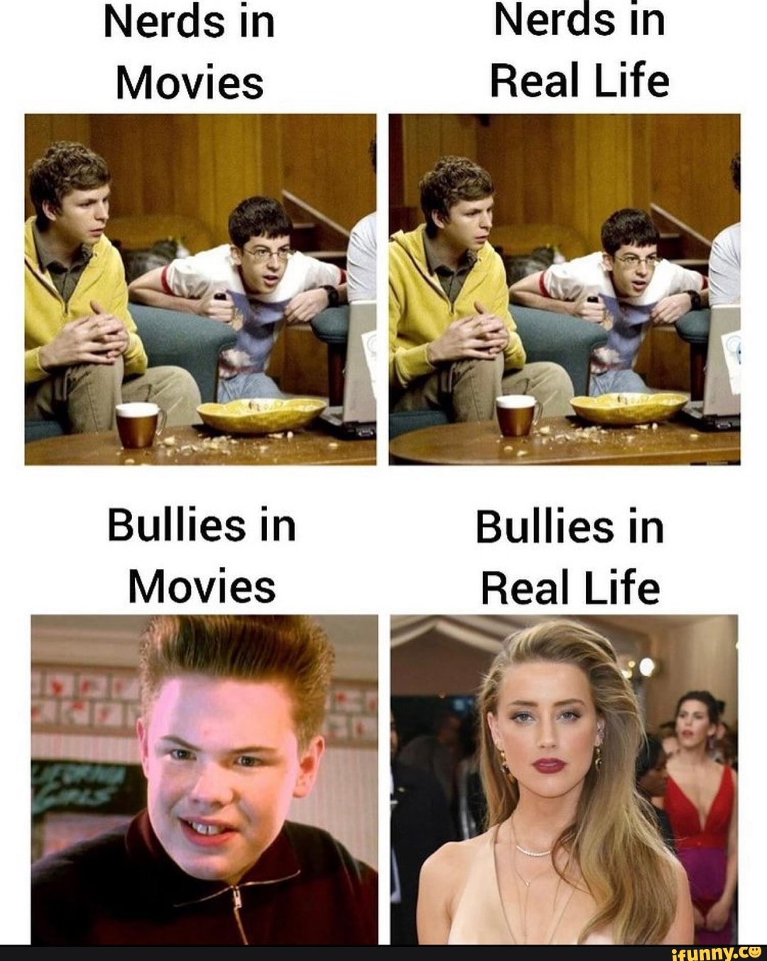 Nerds in Movies Nerels Real Life Bullies in Bullies in Movies Real Life
