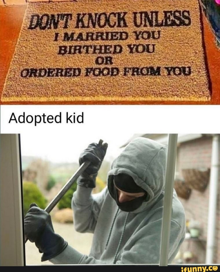 Adopted kid
