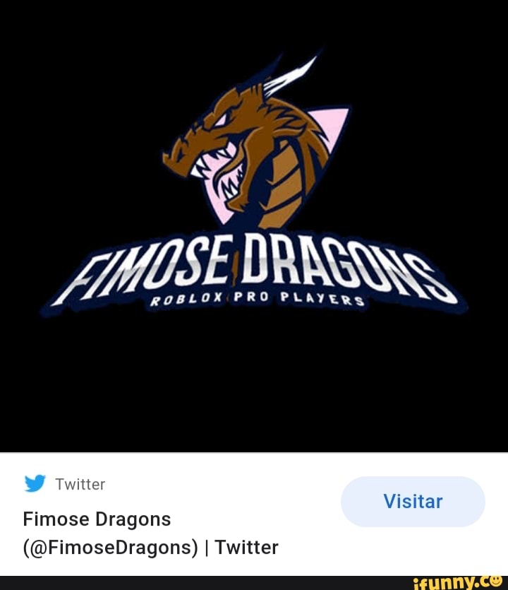 WOSE DIN PRO INS.
PRO PLAYERS
Visitar
Fimose Dragons
(@FimoseDragons) I Twitter