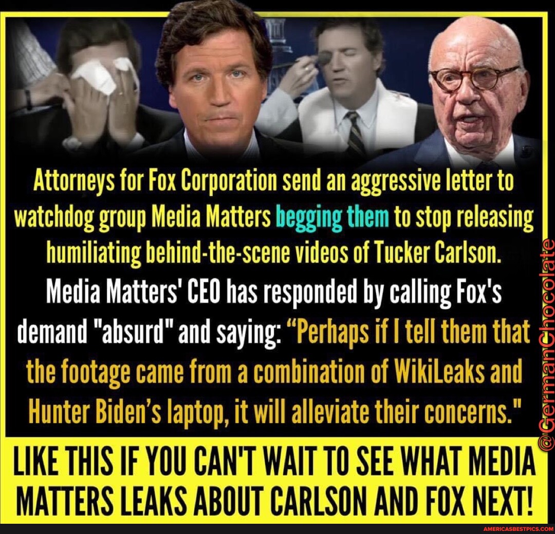 Attorneys For Fox Corporation Send An Aggressive Letter To Watchdog ...