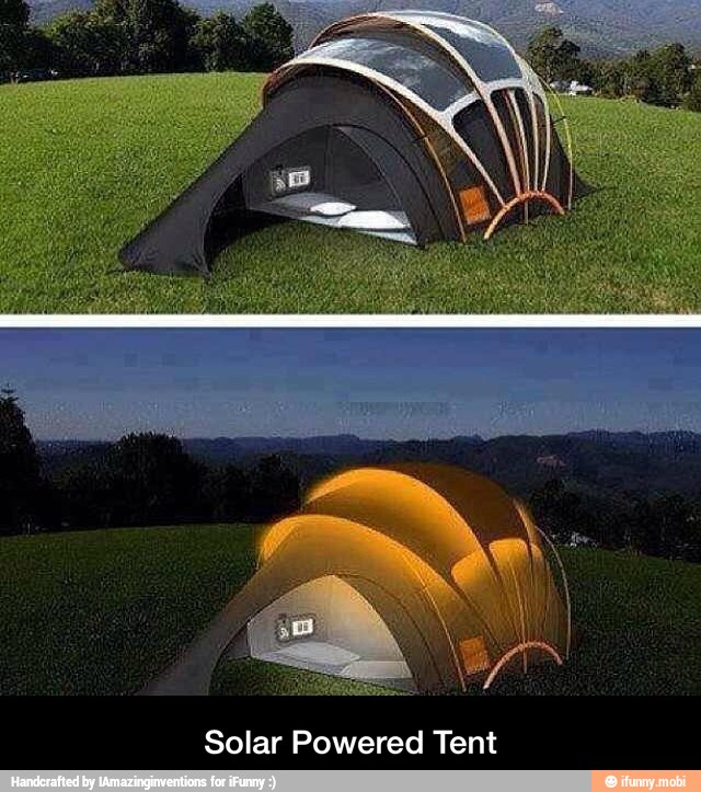 Solar Powered Tent - Solar Powered Tent