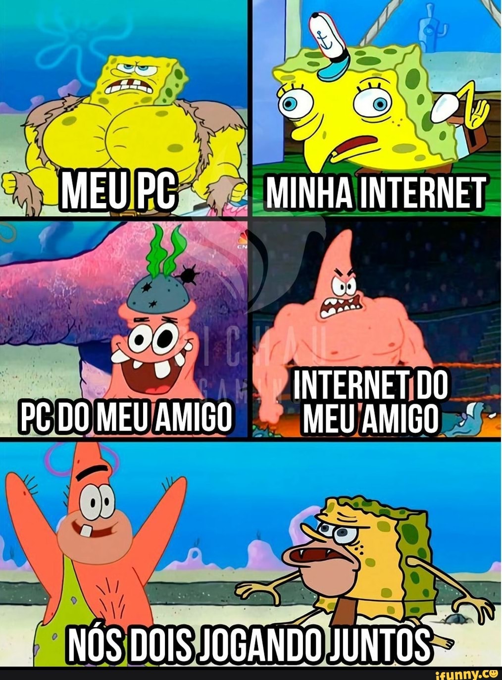 O 4
"MEU PC MINHA INTERNET
INTERNET DO
"PCDOMEU MEU AMIGO
NÓS DOIS JOGANDO JUNTOS