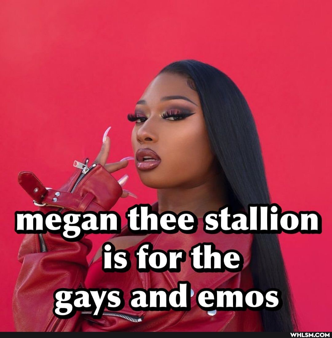 megan thee stallion is for the gays and emos