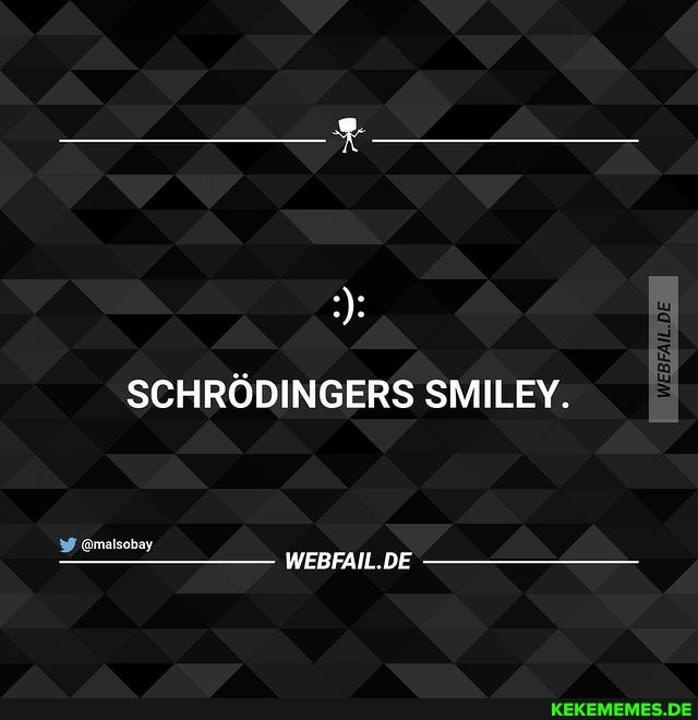 SCHRODINGERS SMILEY.