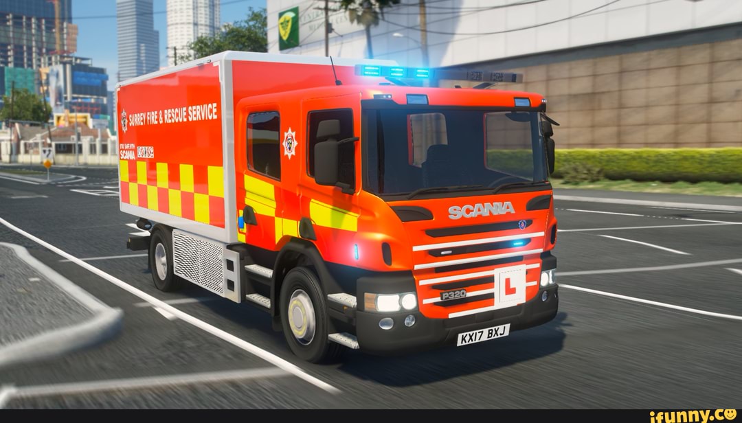 Surrey FRS Driver Training Unit for GTAV - iFunny