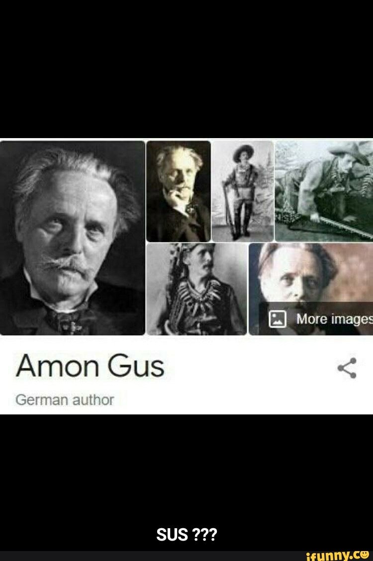 More images
Amon Gus
German author
SUS - SUS ???