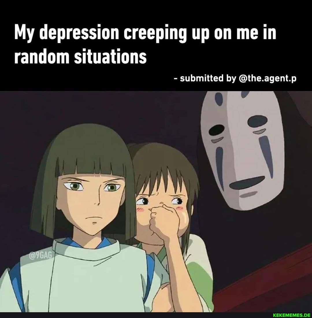 My depression creeping up on me in random situations
- submitted by @the.agent.p