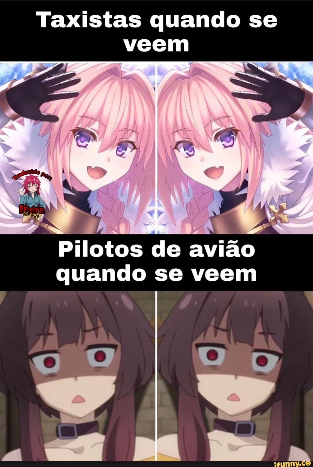 Taxistas quando se veem
mm
Pilotos de avião quando se veem