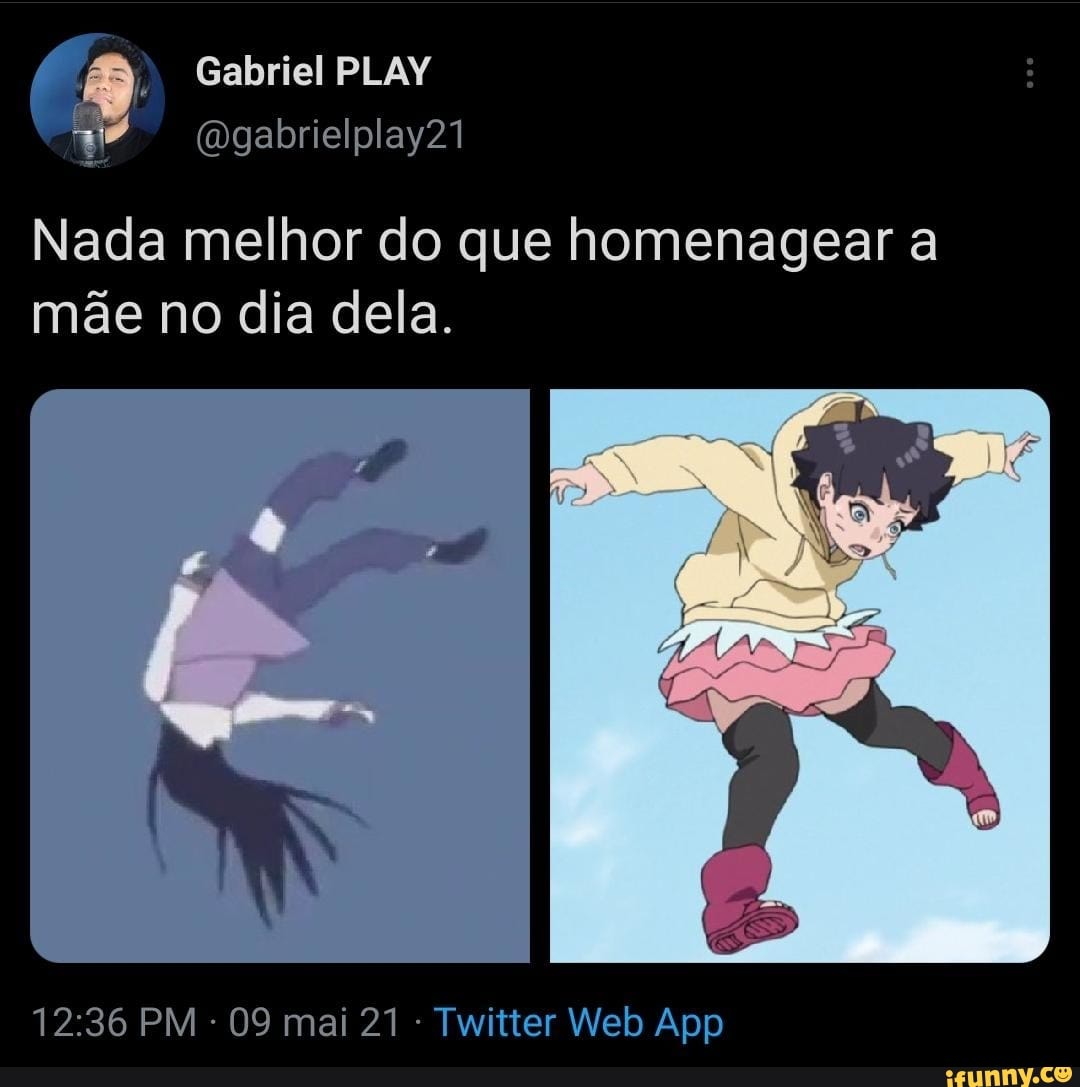Gabriel PLAY
Nada melhor do que homenagear a mãe no dia dela.