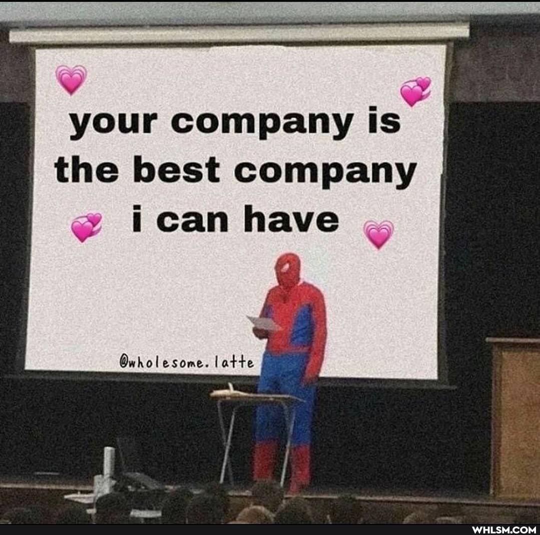 your company is
the best company ican have
Onholesome. latte