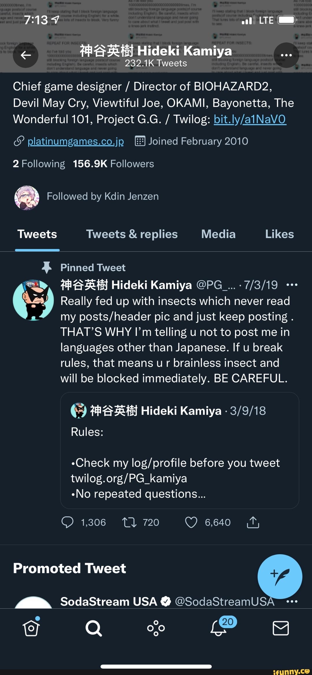 I asked Hideki Kamiya all the questions he blocks you for on Twitter