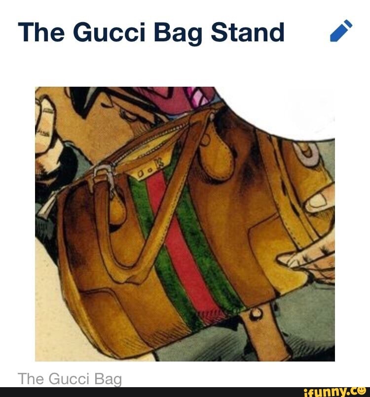 gucci bag stand