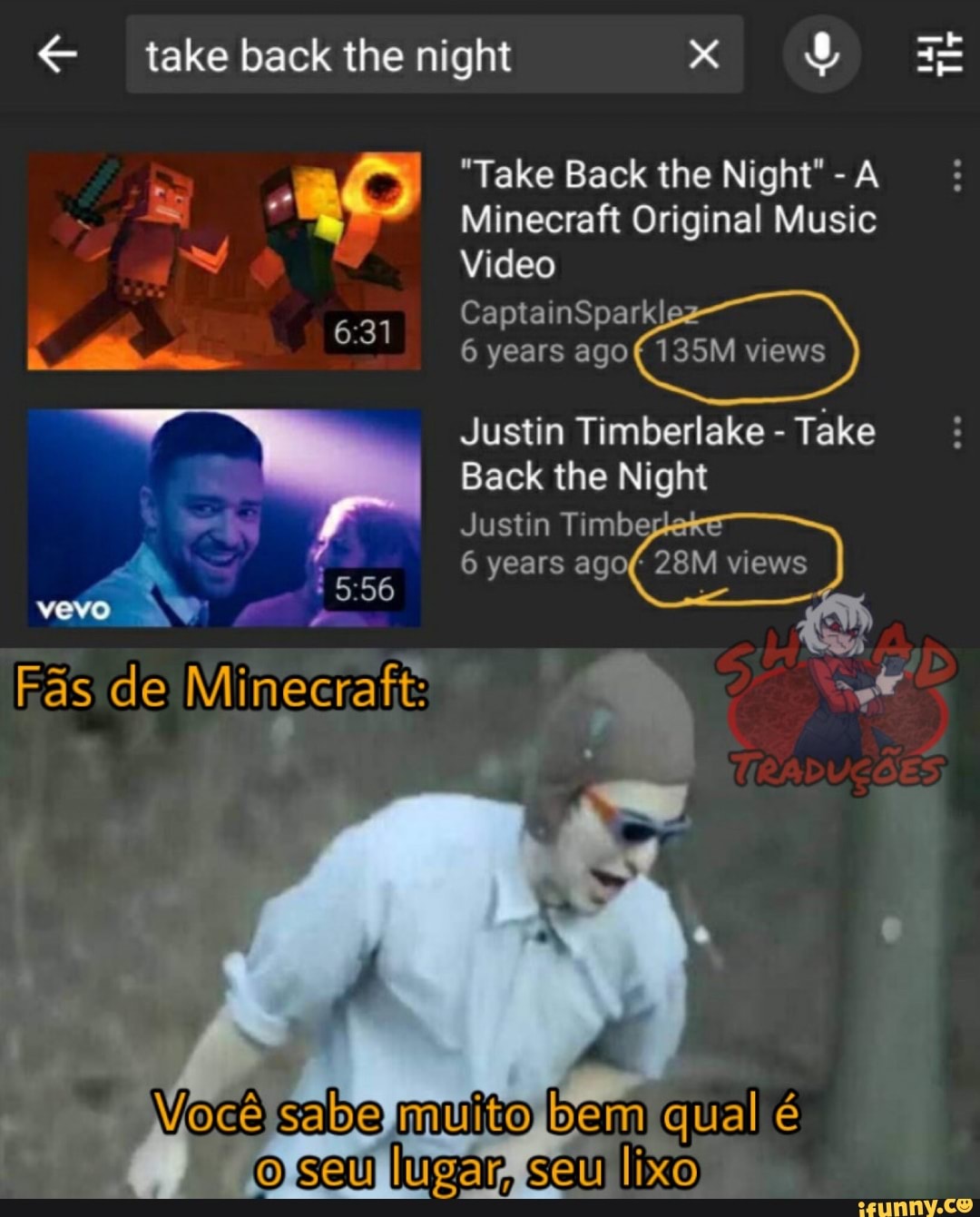 night DAR
"Take Back the Night" A
a ke Minecraft Original Music
e
Justin Timberlake
Take
Back the Night
MIU) Clam ES 6 years agof 28M views