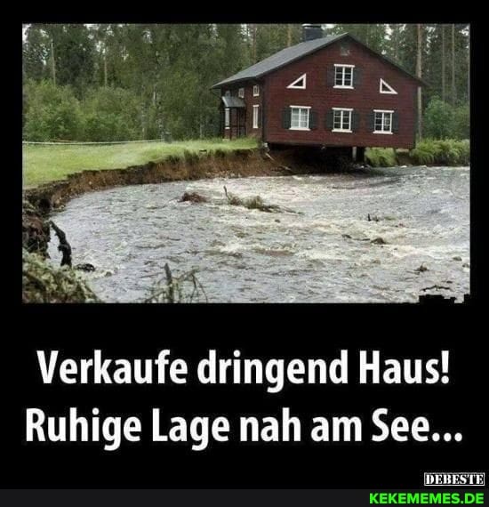 Verkaufe dringend Haus!
Ruhige Lage nah am See...