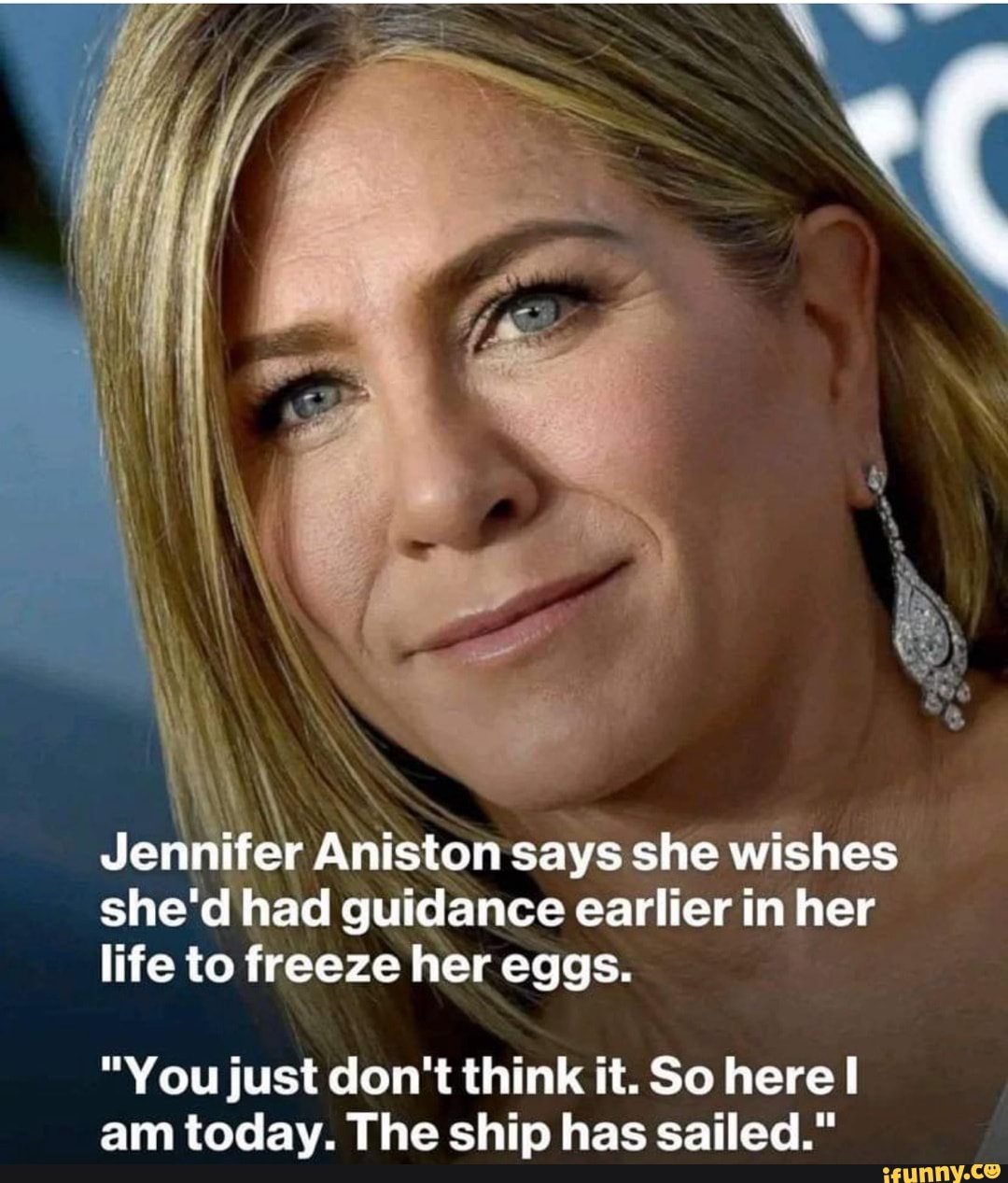 Jennifer Aniston says she wishes she'd had guidance earlier in her life ...