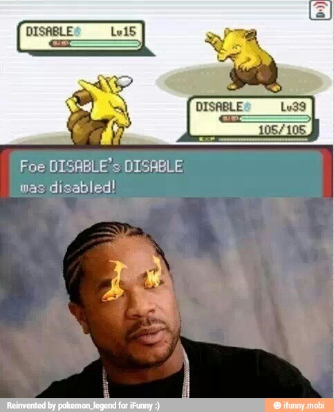 Foe GISABLE's DISABLE
was
disabled!