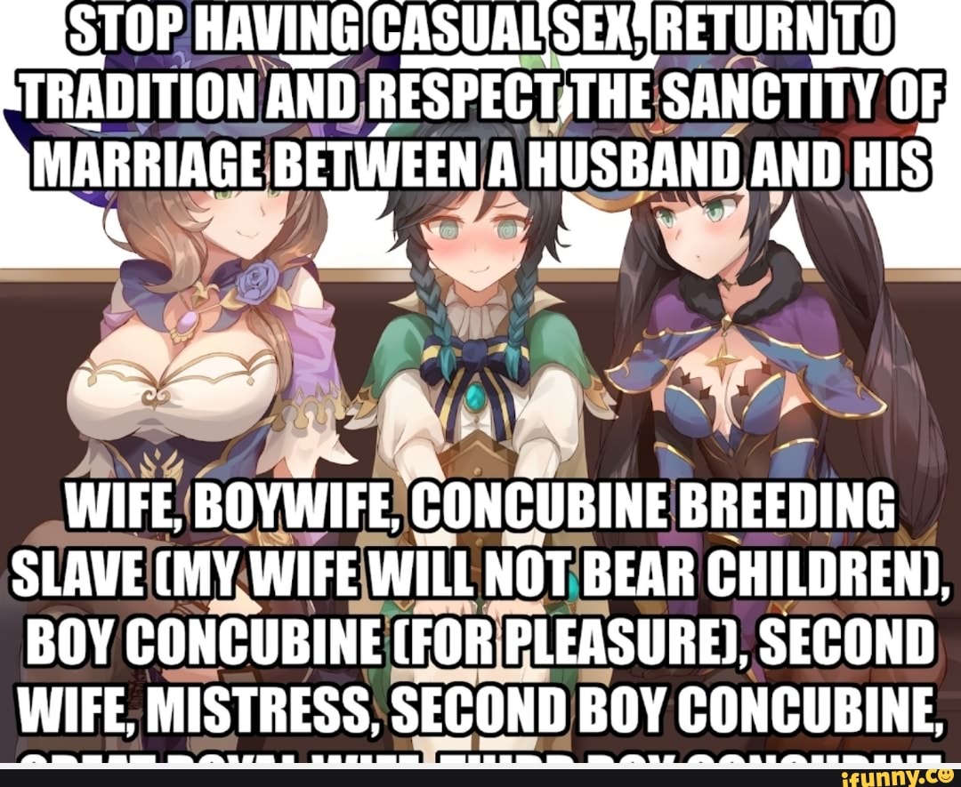 STOP HAVING CASUAL SEX TRADITION AND RESPECT, )THE SANCTITY OF MARRIAGE BETWEEN A HUSBAND AND