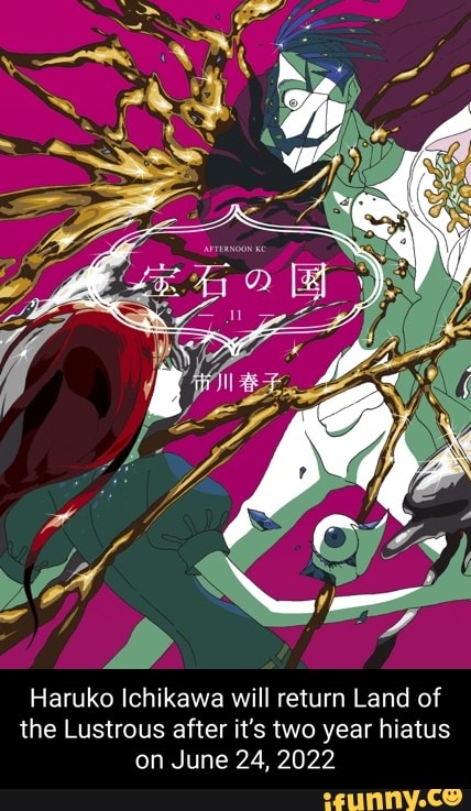 Haruko Ichikawa will return Land of the Lustrous after it's two year