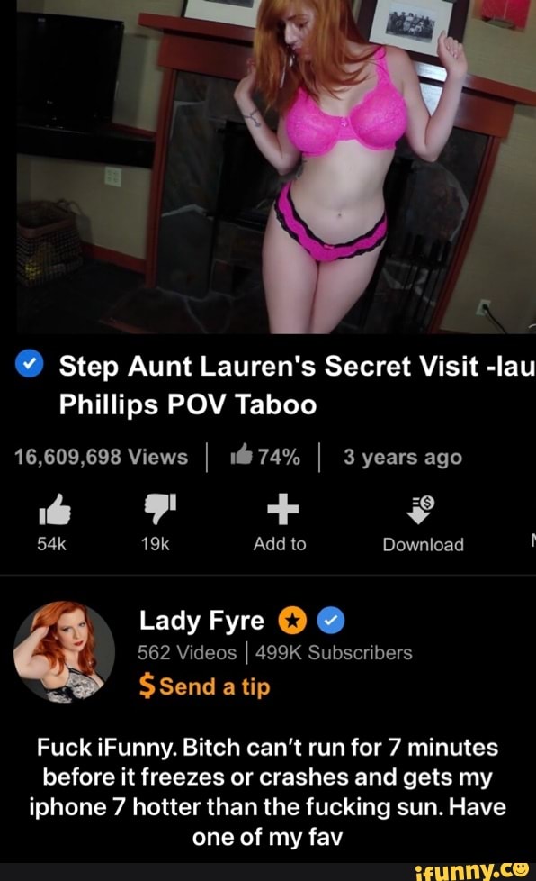 Step aunt lauren secret visit