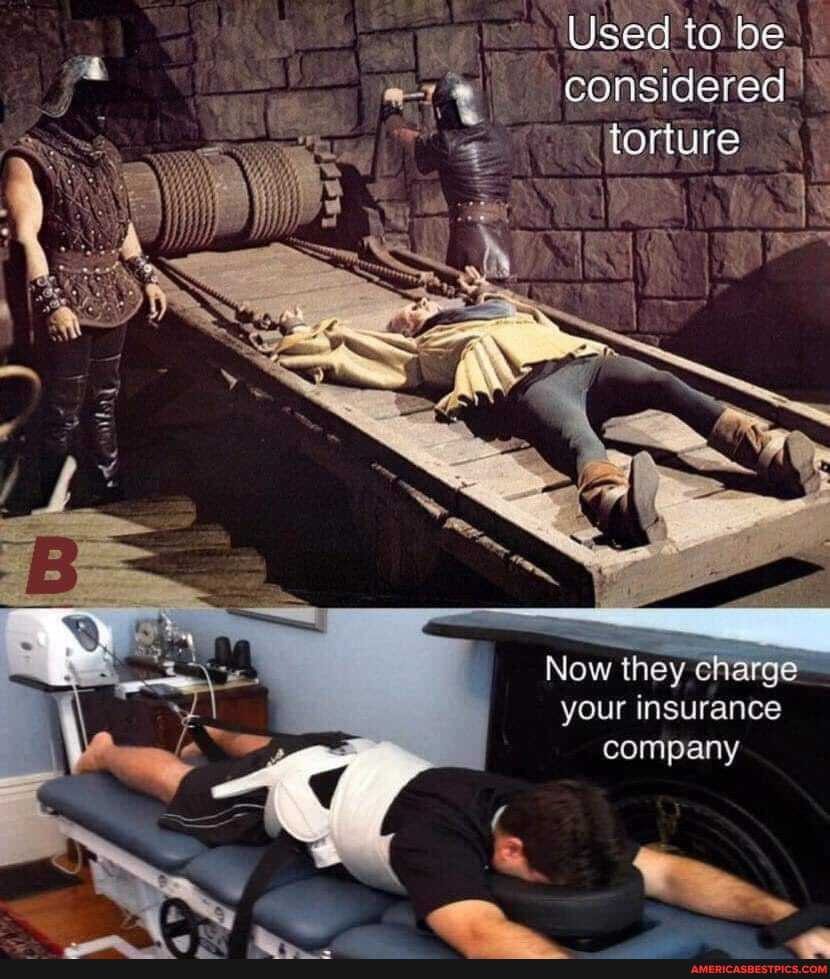 Used to pe considered
Now they charge your insurance company