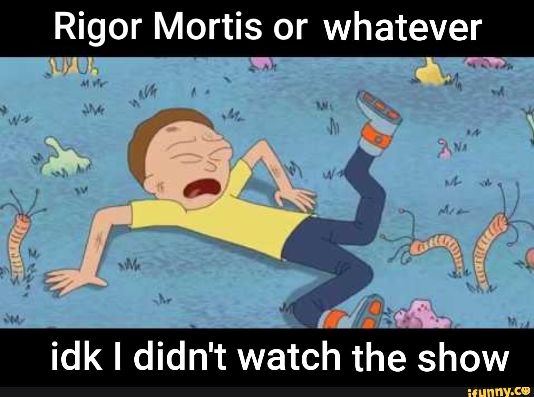 rigor-mortis-or-whatever-re-idk-i-didn-t-wa-ch-the-show-ifunny