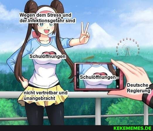 Wagen dem Stress und der Infektionagefähr sind
Deutsche
Regierung
