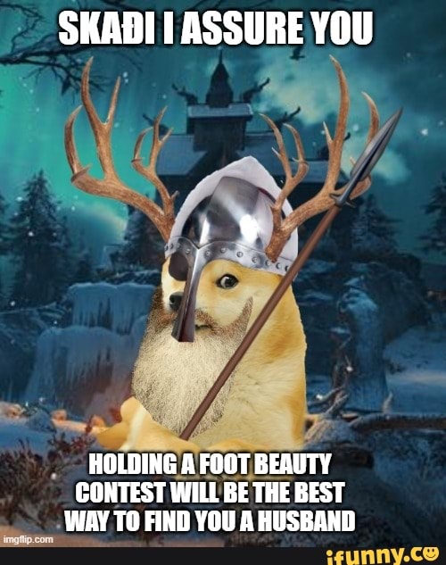 SKABI ASSURE YOU
HOLDING! FOOT BEAUTY CONTEST WILL BE THE BEST WAY TO FIND YOU A HUSBAND