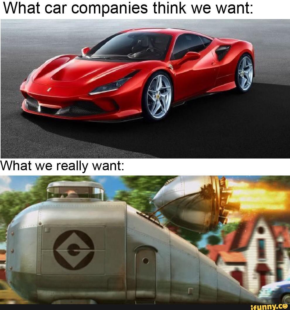 What Car Companies Think We Want