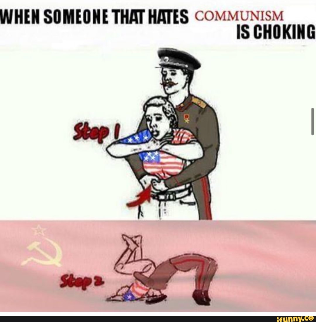 WHEN SOMEONE THAT HATES COMMUNISM
JOIN