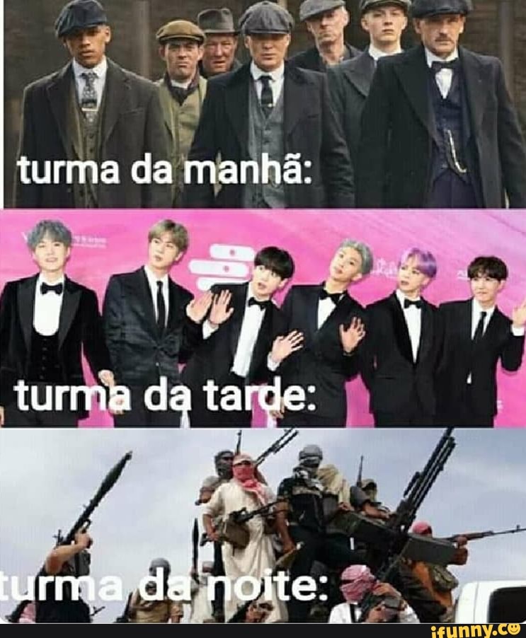 turma da manha:
turma da tarde:
turma da noite: