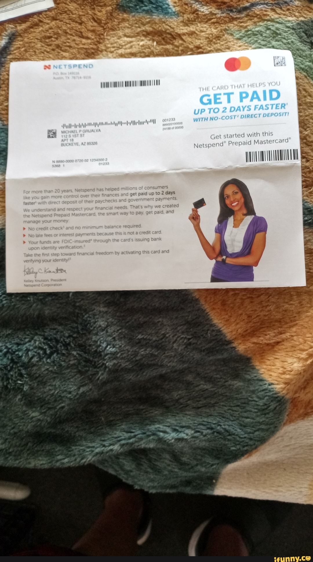 ET PAID. I UP TOZ DAYS PASTE Get started with this Netspend? Prepaid