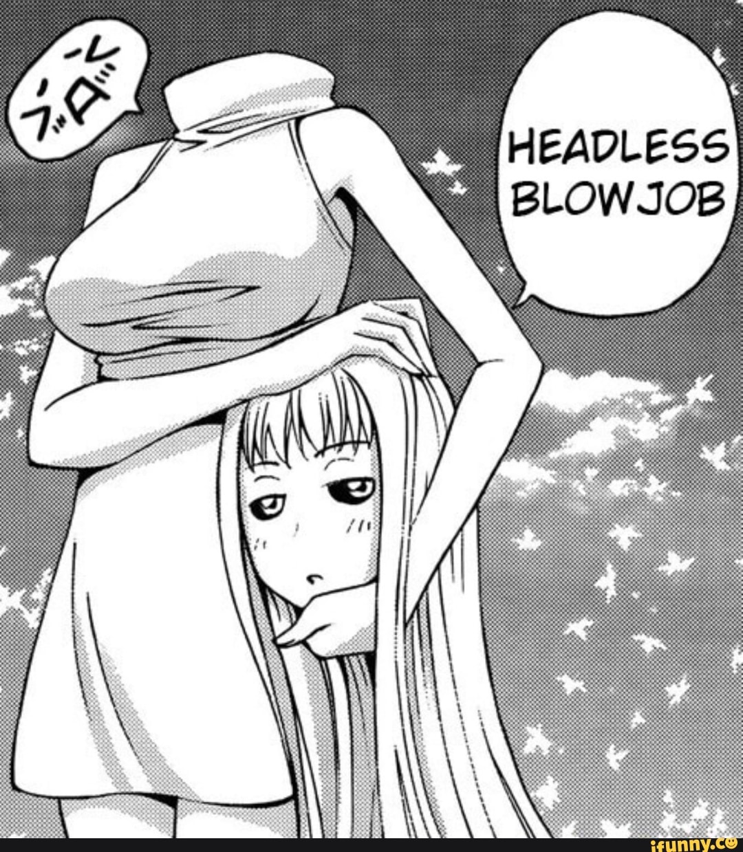 Headless blowjob