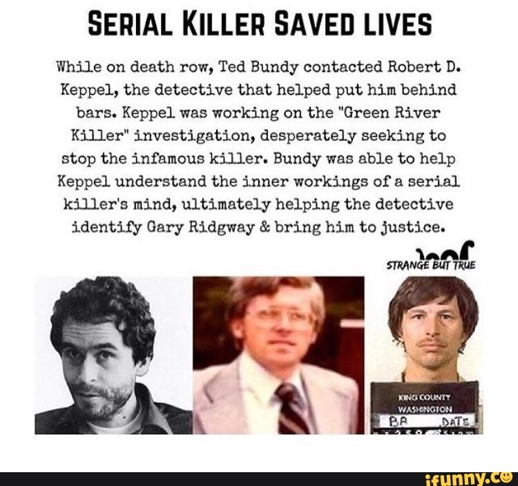 SERIAL KILLER SAVED LIVES While on death row, Ted Bundy contacted ...