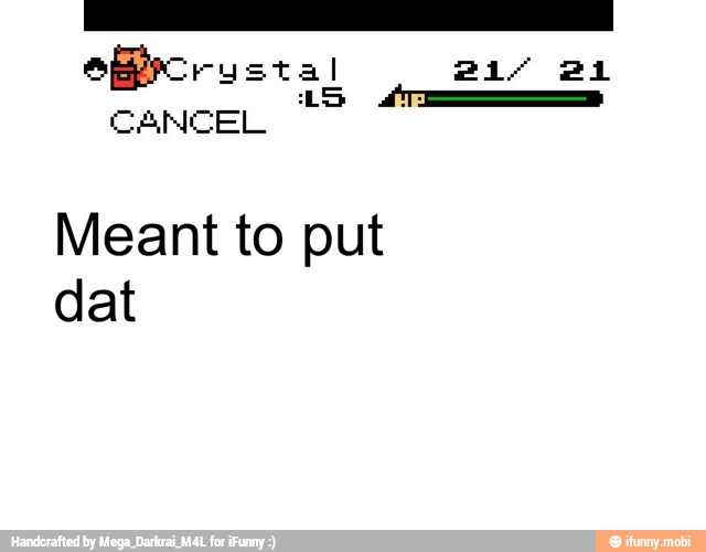 put
dat
Meant to