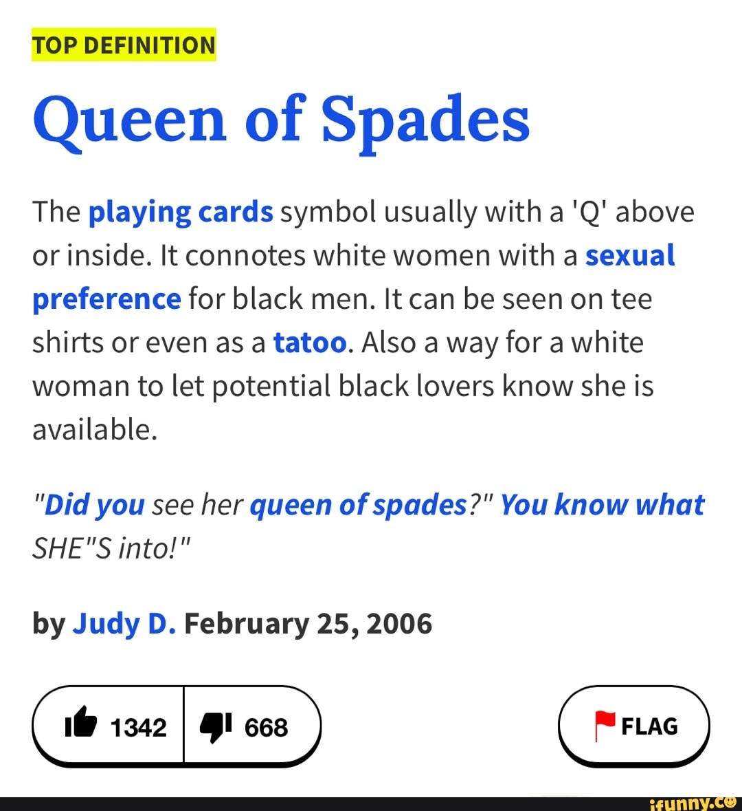 Queen of spades memes