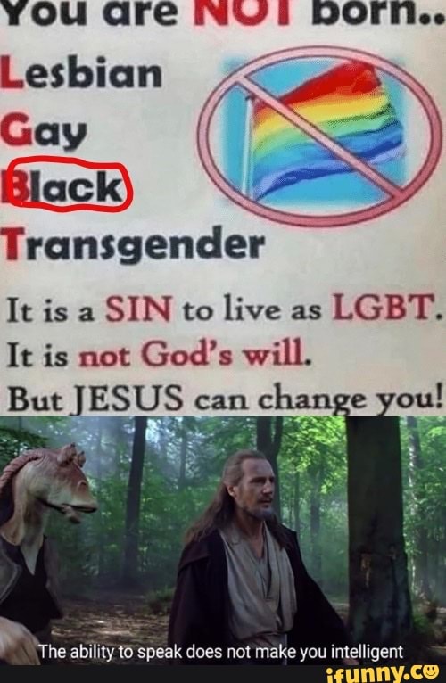 it says your gay meme