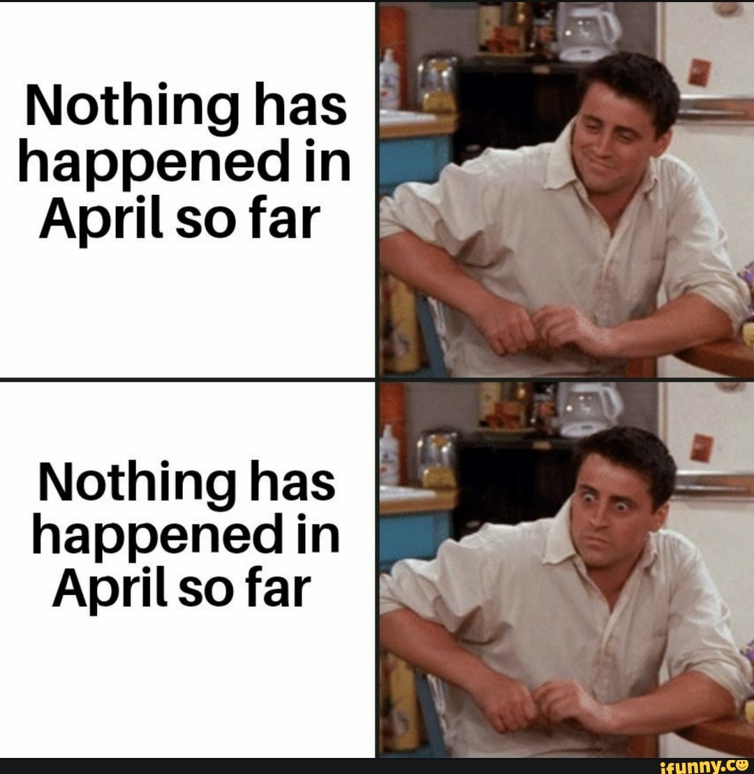 Nothing has happened