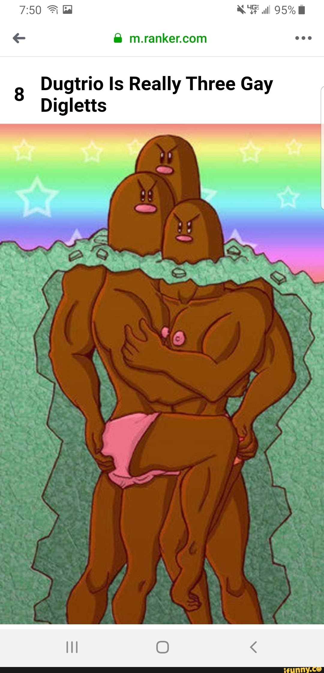 Dugtrio gay