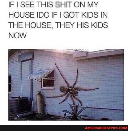 IF I SEE THIS SHIT ON MY HOUSE IDC IF I GOT KIDS IN THE HOUSE, THEY HIS KIDS NOW