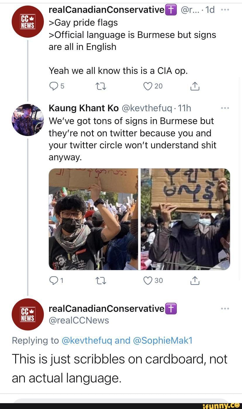 RealCanadianConservativefJ r...1d >Gay pride flags >Official language