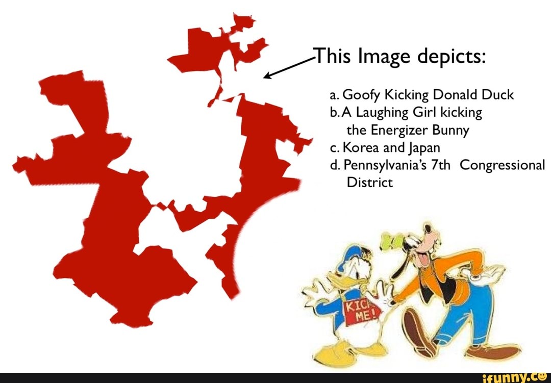 /This Image depicts a. Goofy Kicking Donald Duck b.A Laughing Girl