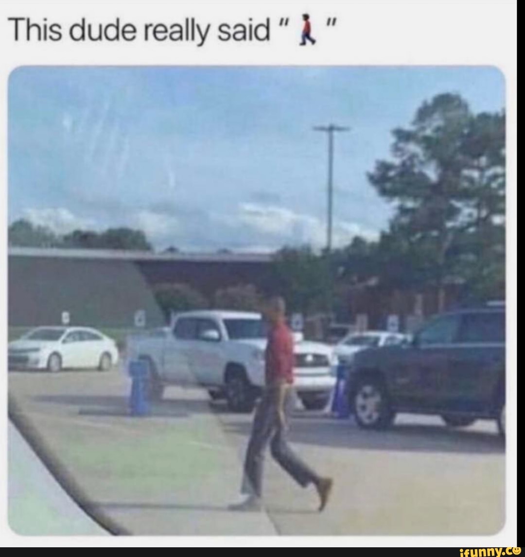 This dude really said
