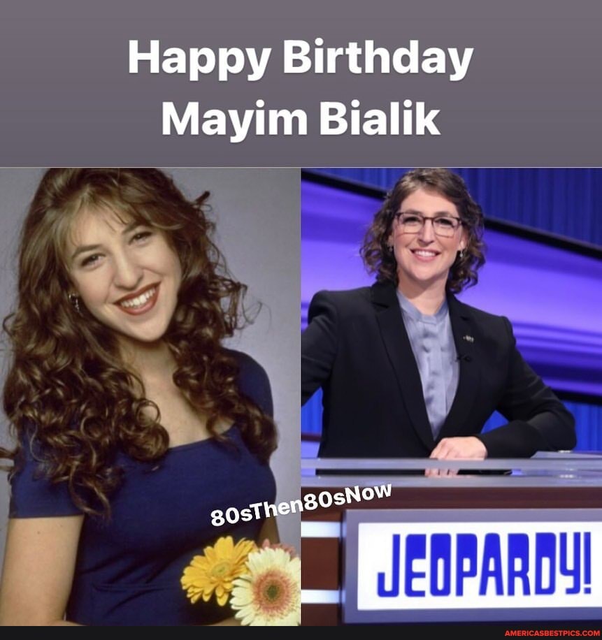 Happy Birthday Mayim Bialik - America’s best pics and videos