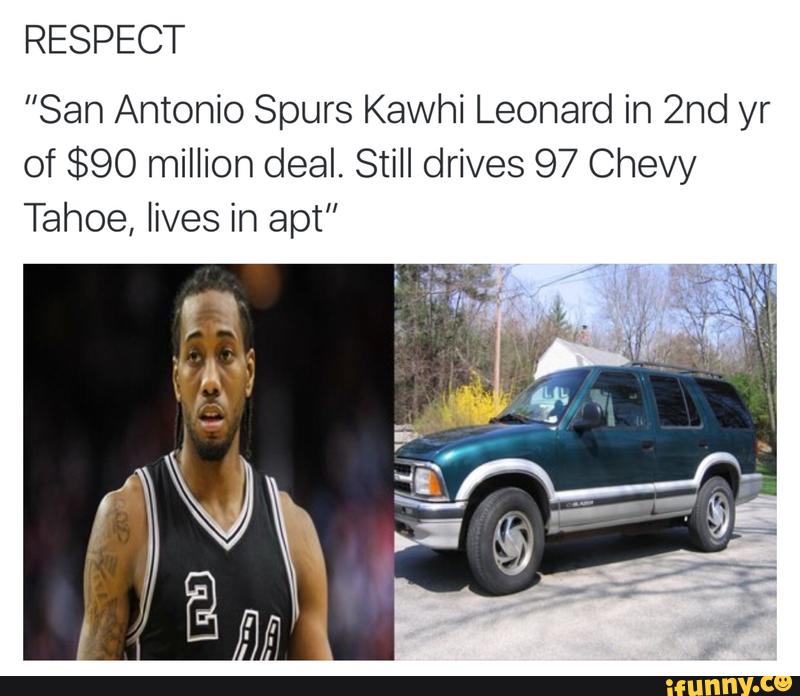 chevy tahoe kawhi leonard