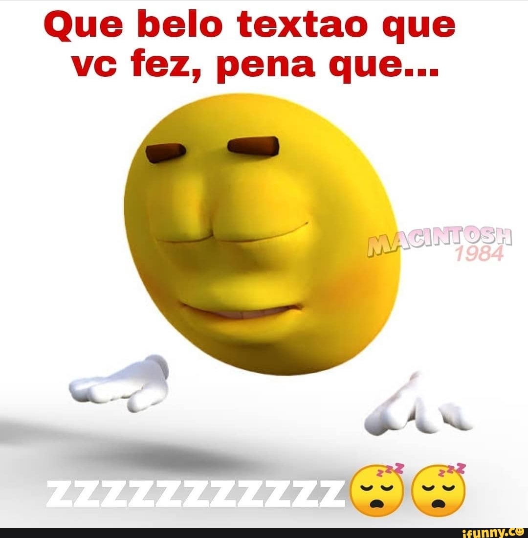 Que belo textao que vc fez, pena que...
CINTO
