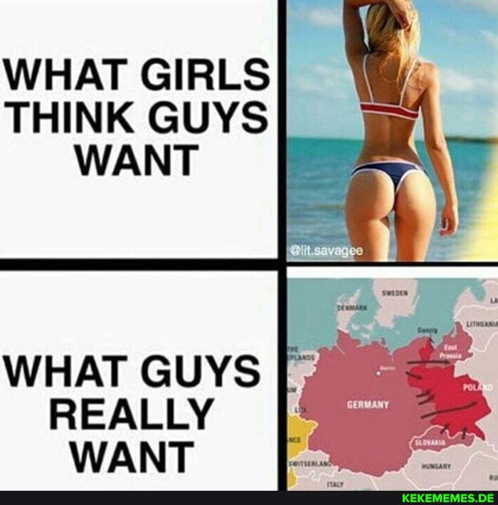 What my girl say. Мемы про Венгрию. What girls think guys want. Germany memes. What girls think guys want meme.